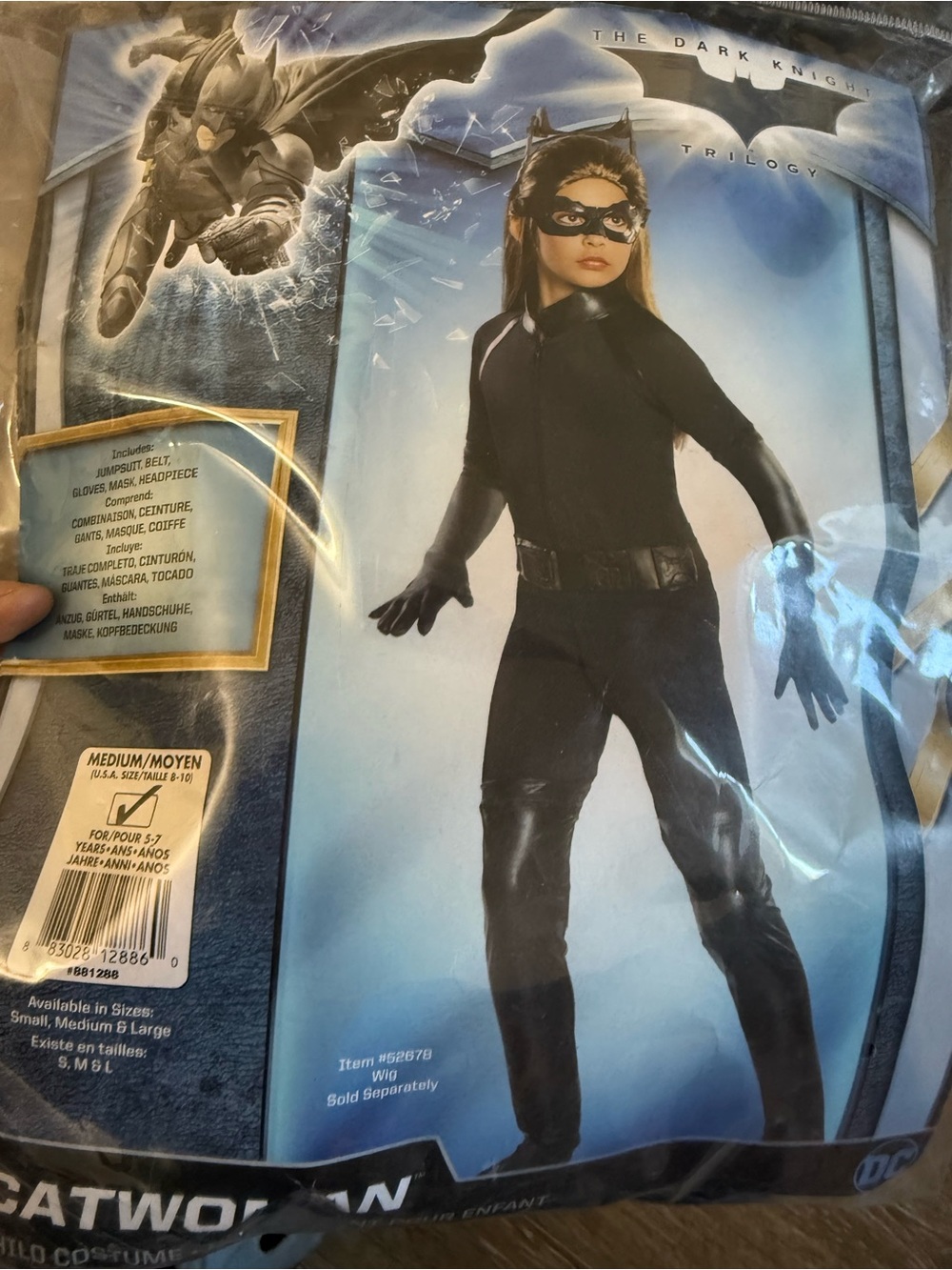 DC Kids Catwoman Costume - Black